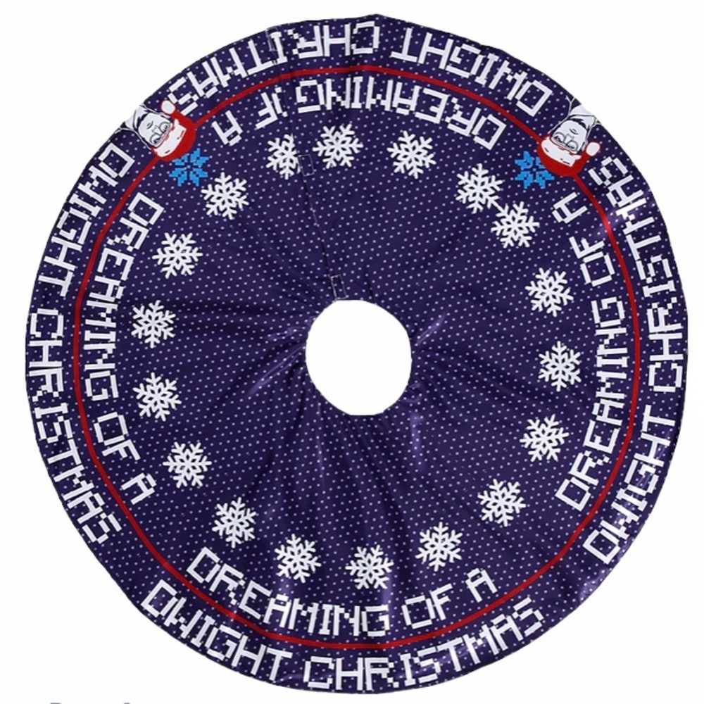 🎄 Tree Skirt 48” The Office Dwight Christmas